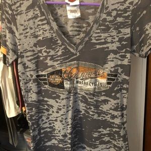 SS Large Harley Davidson Bling Top